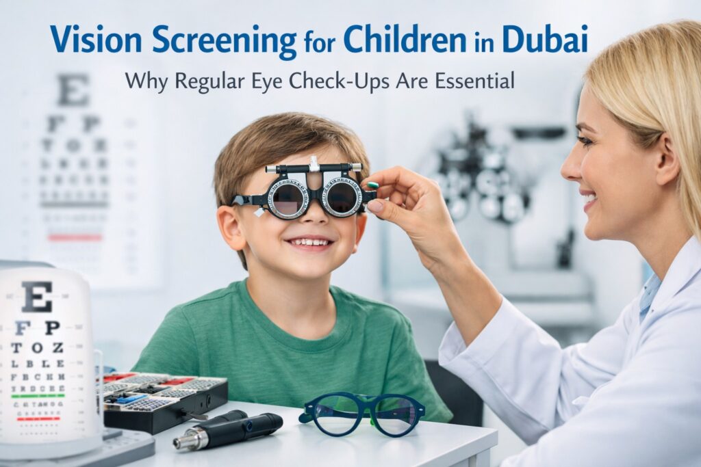 Vision Screening for children in Dubai