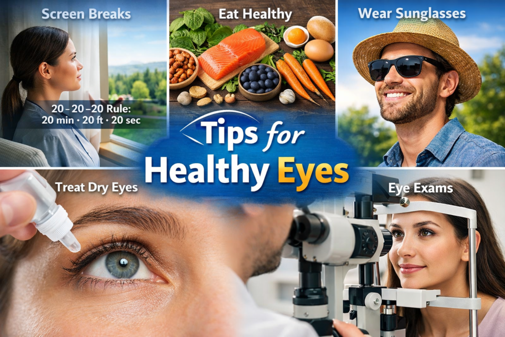 5 Tips to Keep Your Eyes Healthy | Expert Eye Care in Dubai